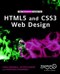 The Essential Guide to HTML5 and CSS3 Web Design 2012.pdf