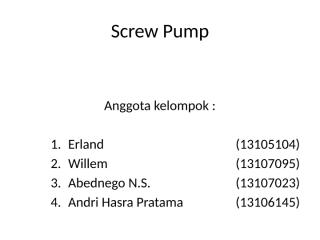 Screw pump.pptx