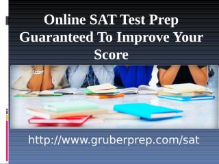 Online SAT Test Prep .pptx