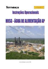 HRSG - Água alimentação AP.pdf
