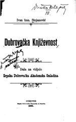 Ivan Stojanovic - Dubrovacka knjizevnost.pdf