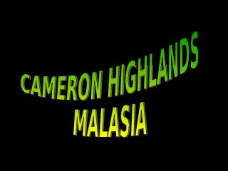 cameron-highglans-en-malasia.pps