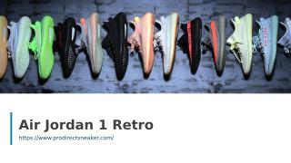 Air Jordan 1 Retro.ppt