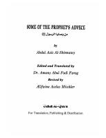 Some of The Prophet's Advice.pdf