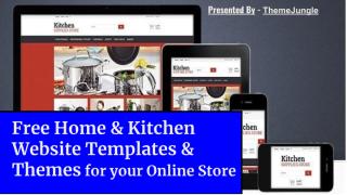 Free Home And Kitchenware Store Website Templates For Your Online Store..pdf